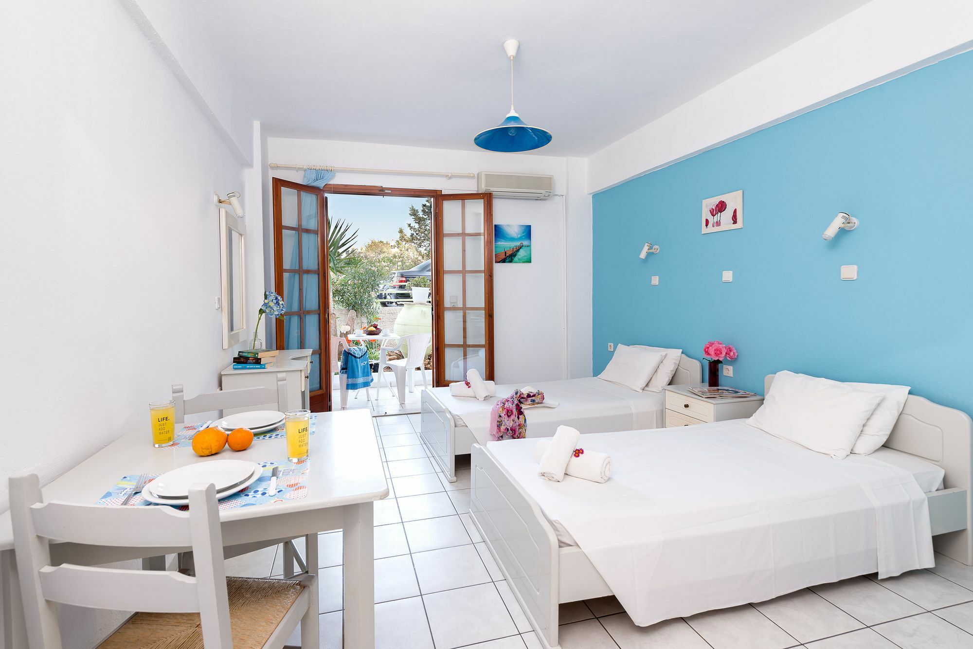 Kostas Apartments Stalida Extérieur photo